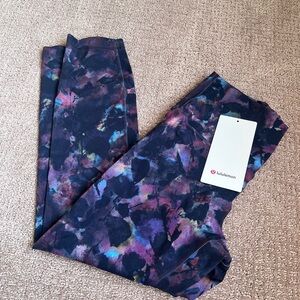 Lululemon Wunder Train high rise 23” opulent floral
